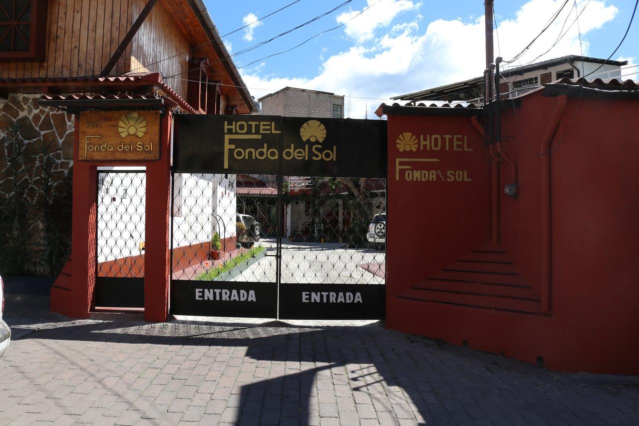 Hotel Fonda Del Sol Panajachel Kültér fotó